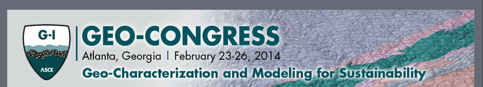Join us at Geo-Congress 2014 – Booth #105